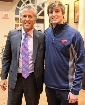 Christopher Kennedy Lawford and Anthony McKelvy (Photo by Jan Osborn)