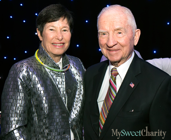 Lyda Hill and Ross Perot