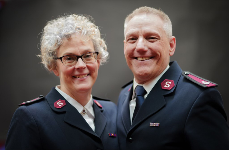 Majors Dawn And Paul McFarland Return To North Texas To Head Up The Salvation Army of North Texas Command